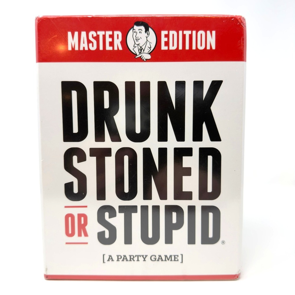 DSS Games Drunk Stoned Or Stupid Master Edition Party‎ Game 550 Cards